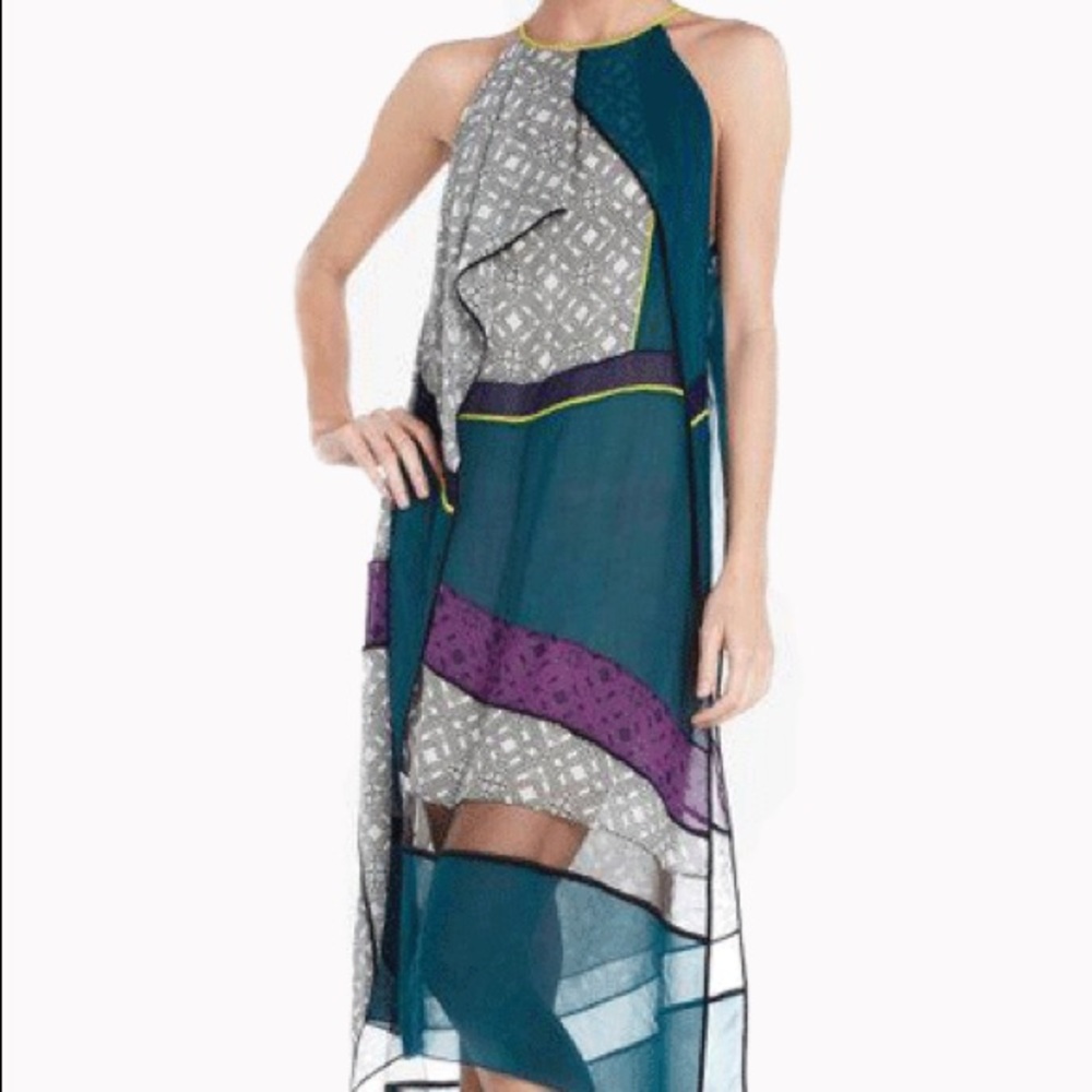BCBGMAXAZRIA RUNWAY NIMUE DRESS XS